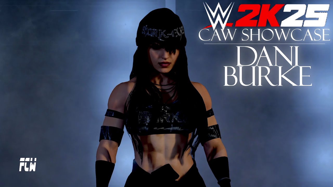 WWE 2k25 | Демонстрация созданных персонажей: Дани Берк