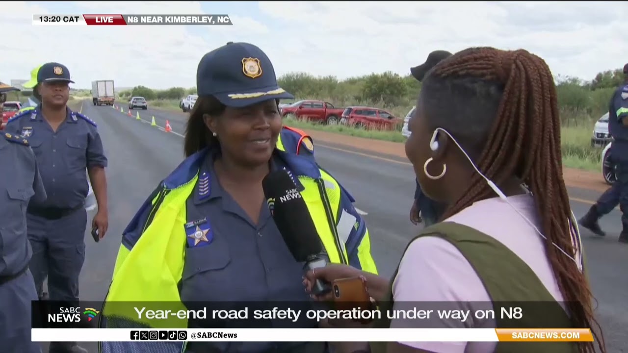 Free State Transport holds safety roadblock on N8 - Kamogelo Seekoie reports