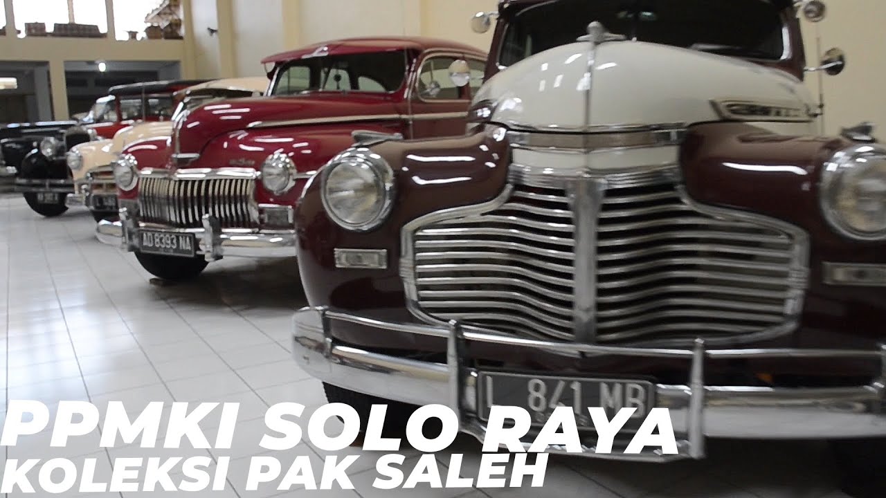 PPMKI Solo Raya  - Koleksi Mobil Kuno pak Saleh, persiapan Munas XIII & Hut PPMKI ke 42 di Solo