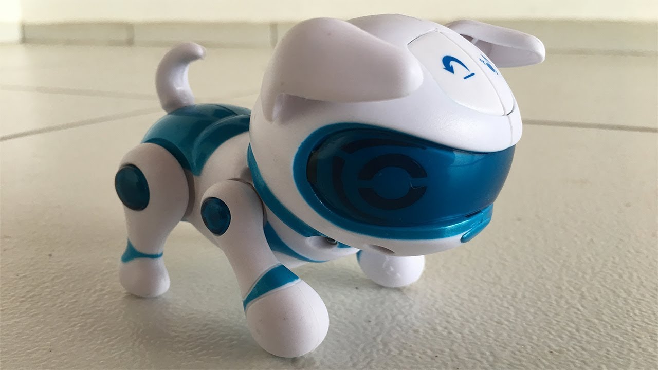 COMPREI UM CACHORRO ROBÔ QUE ANDA, PULA E LATE!!