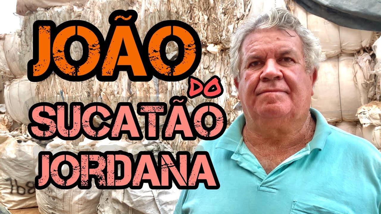 A HISTÓRIA DO CATADOR DE SUCATA JOÃO DO SUCATÃO | O REI DA SUCATA DE LUIZ EDUARDO MAGALHÃES BAHIA