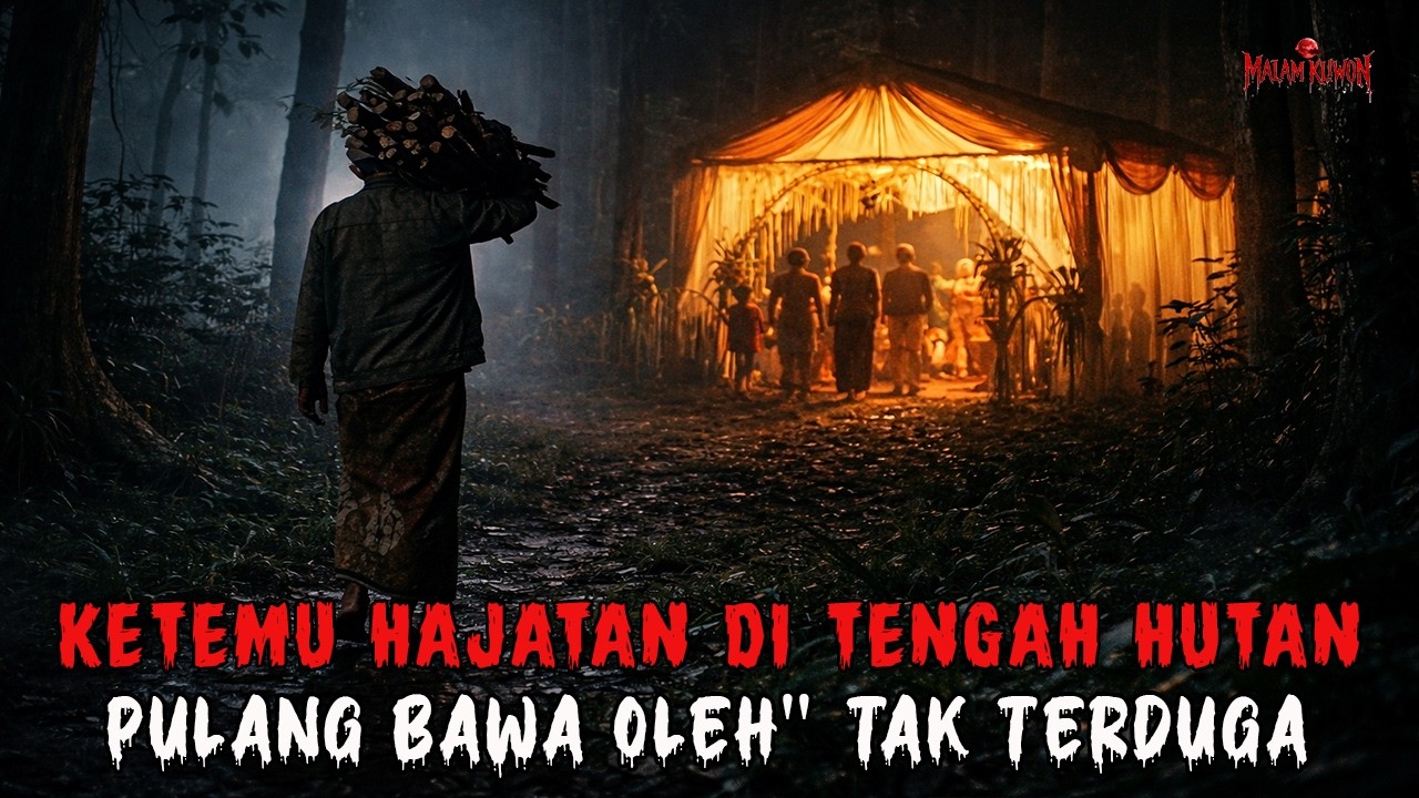 SERAM ‼️NIAT CARI KAYU BAKAR DIHUTAN MALAH KETEMU HAJATAN JIN MUSLIM - KISAH HOROR