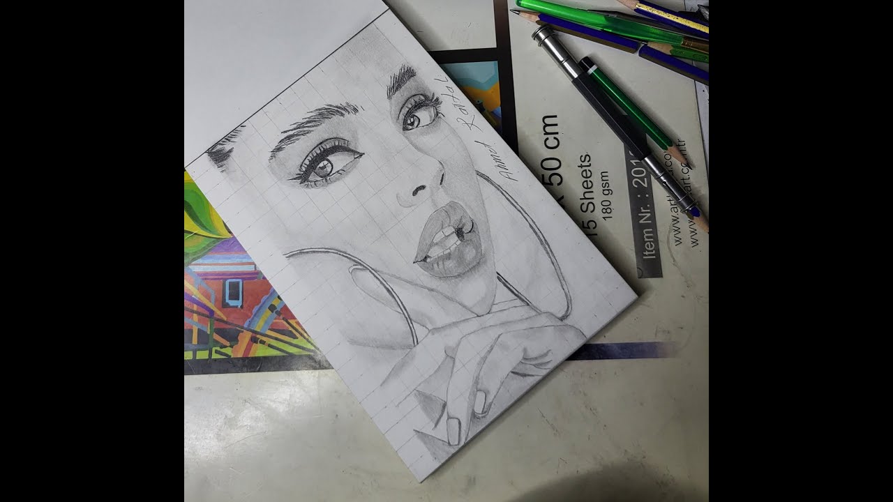 🪁🎰#tutorial pencildrawing #yeni çizimim potre #hobim karakalem #Ahmet kartal