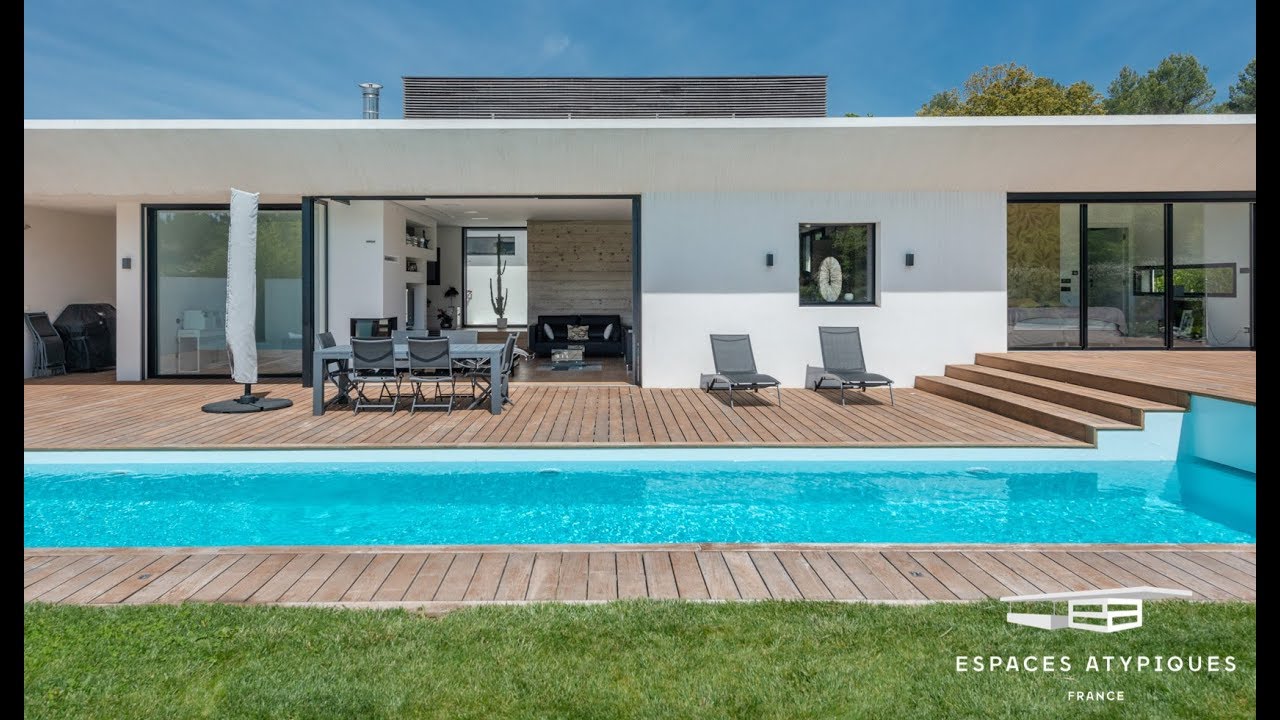 Villa contemporaine californienne au Bouc-Bel-Air - Espaces Atypiques