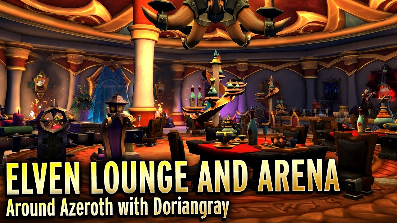 A Home Fit for PVP! Around Azeroth with Doriangray WoW Housing Tour