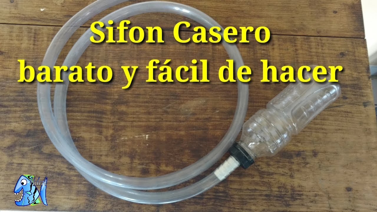 Como hacer un Sifon DIY
