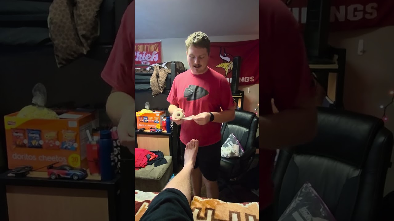 Ankle Tape application 