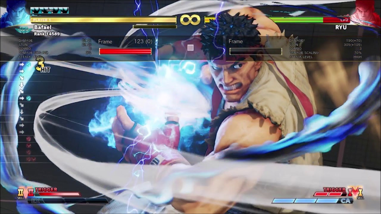 SFV: V-Skill 2 - Ryu