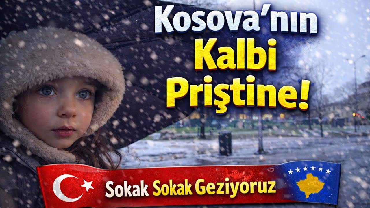 Kosova’nın Kalbi Priştine | Sokak Sokak Geziyoruz