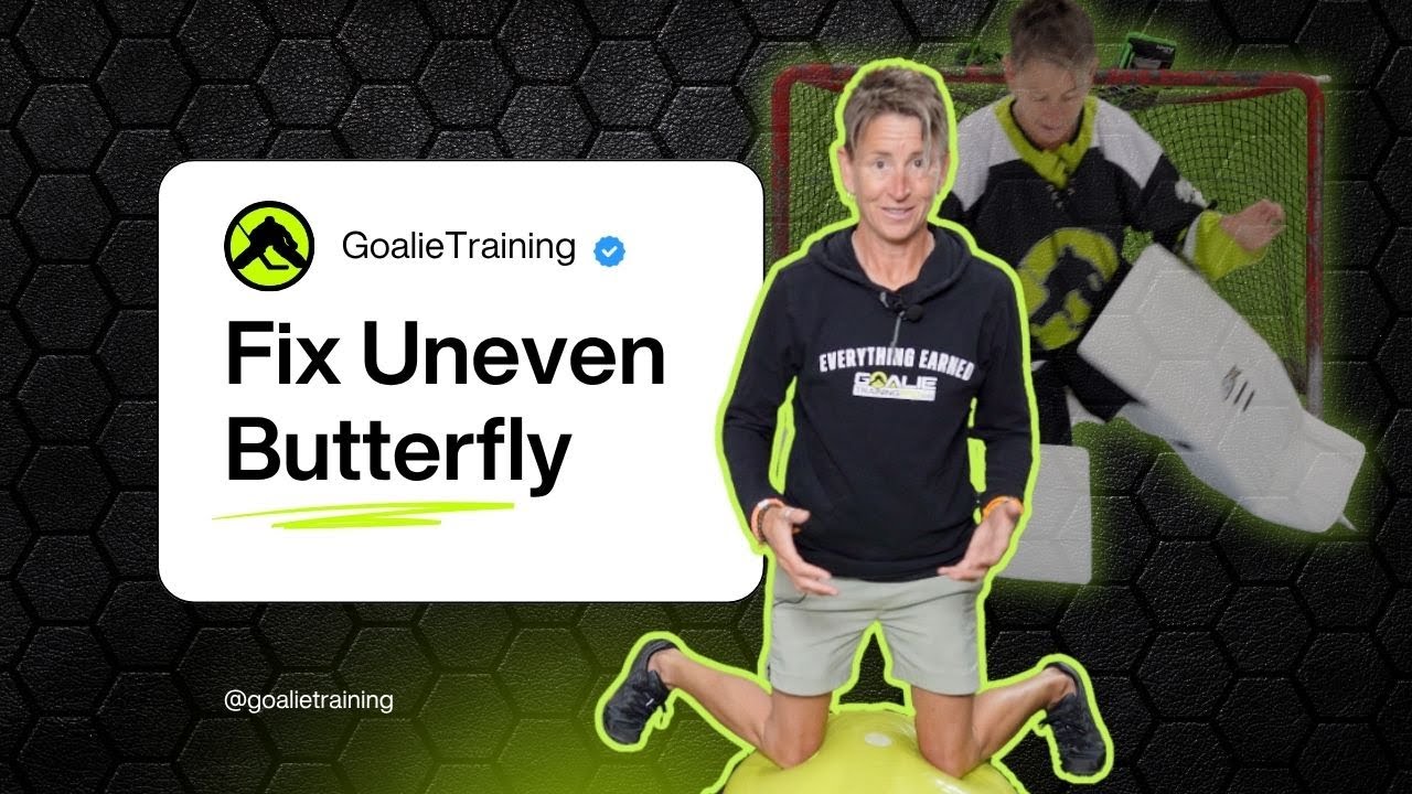 How To Drop Evenly Into A Butterfly | Goalie