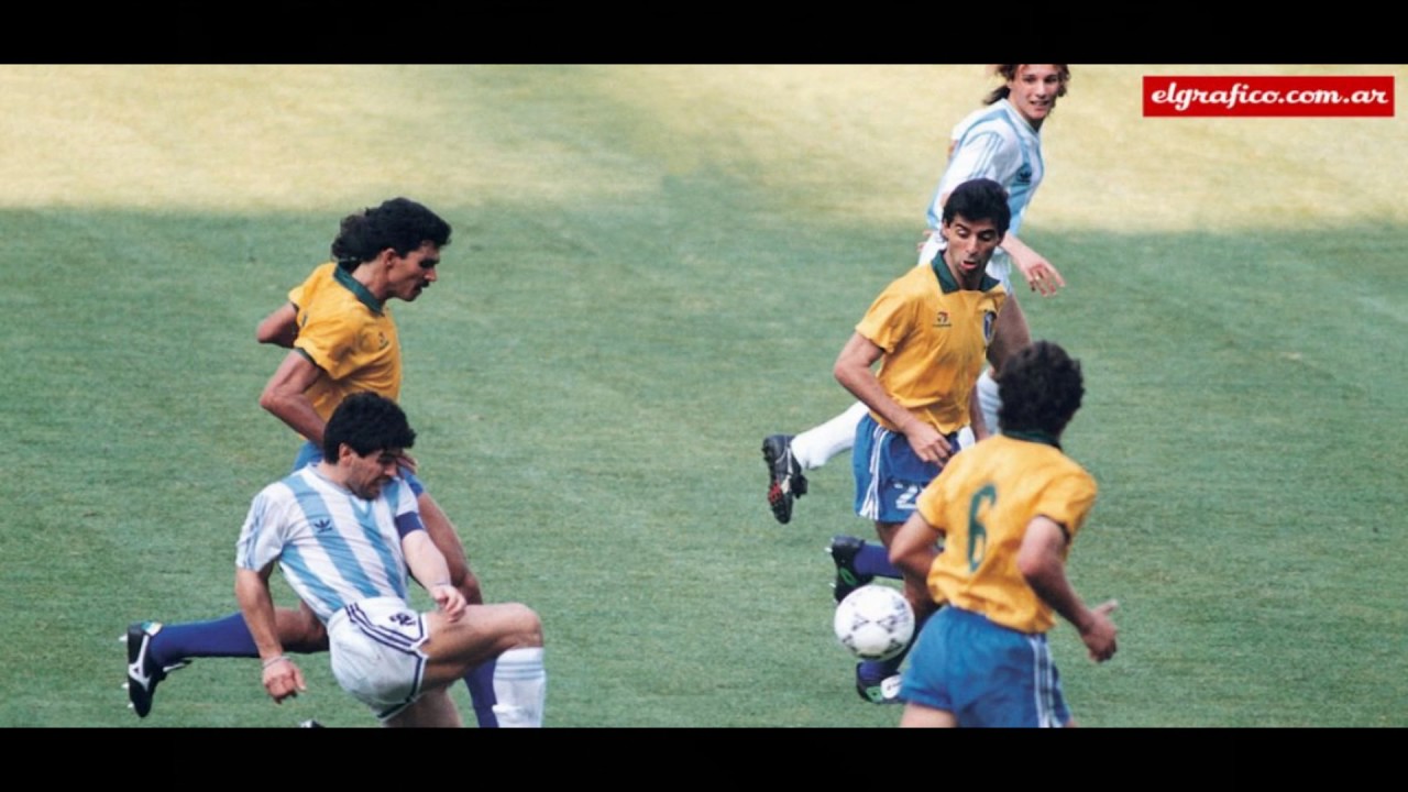 Maradona vs Brasil Italia 90