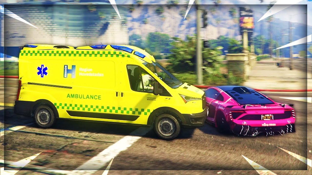 Kommer Ud For En ULYKKE - DANSK GTA 5 RP FIVEM