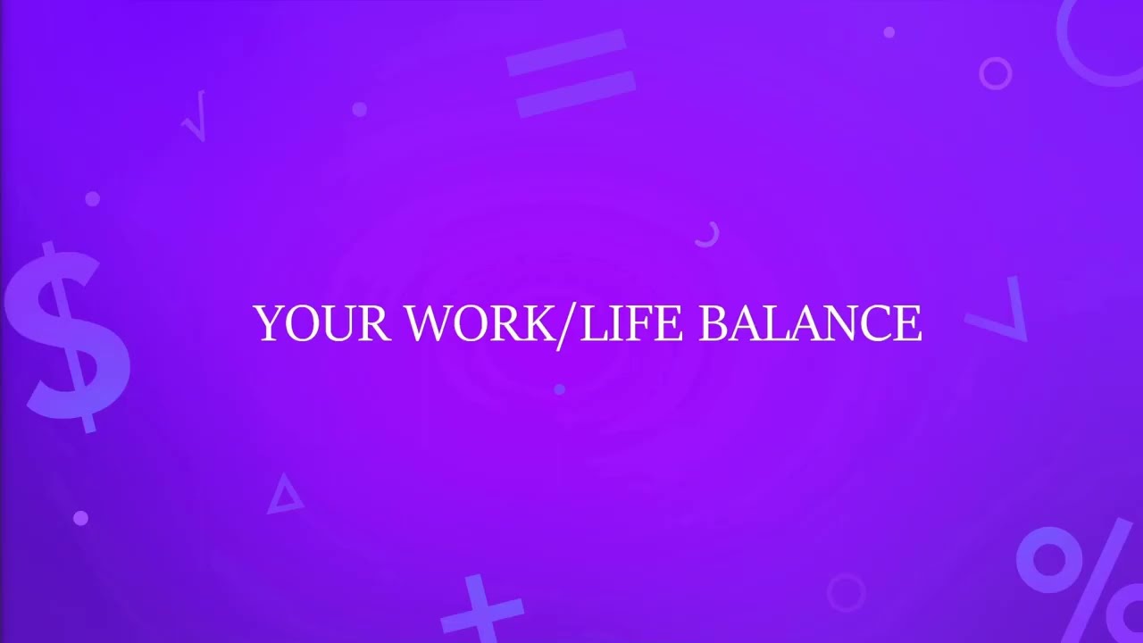 Budget Game Tutorial - Work/Life Balance