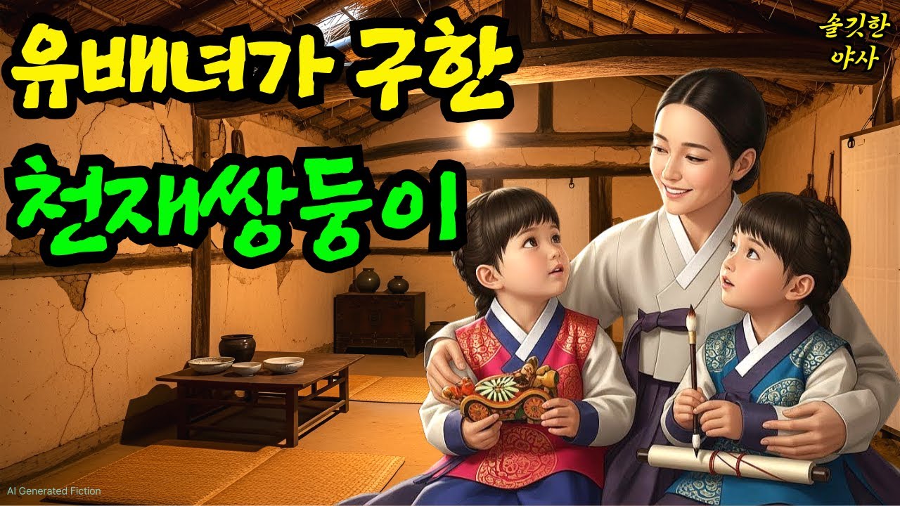 유배 온 양반 마님이 산속에서 발견한 천재 쌍둥이의 정체 │야담 민담 옛날이야기 전설 오디오북 설