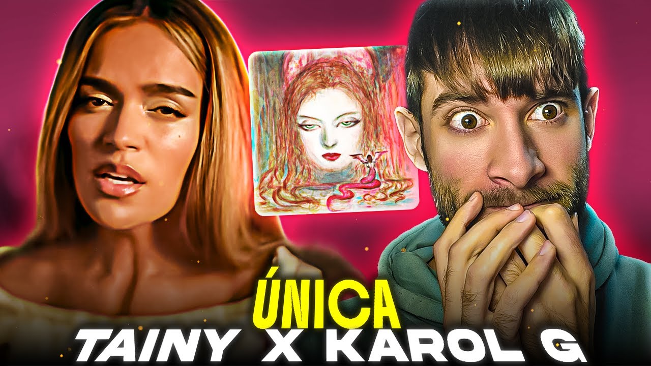 REACCION a Tainy - Única with Karol G (Official Music Video)