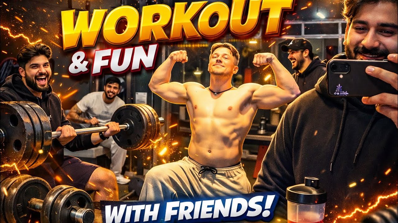 This Workout With Friends Went TOO FAR 😂🔥