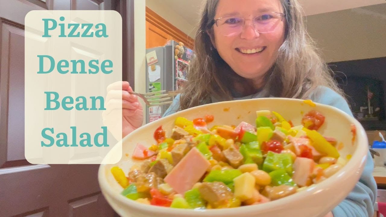 How to Make a Pizza Dense Bean Salad