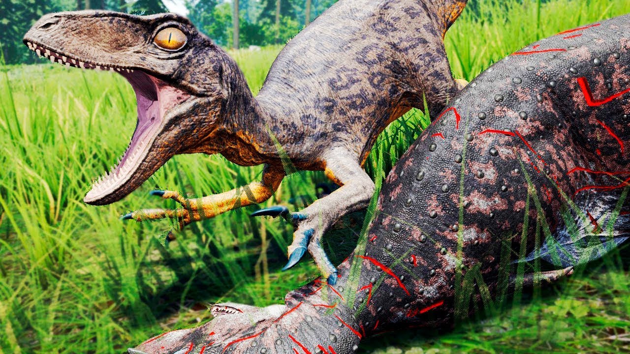 Roubando Carcaças! Vida de Filhote de Utahraptor! Carnotauro Agressivo | The Isle Survival | (PT/BR)