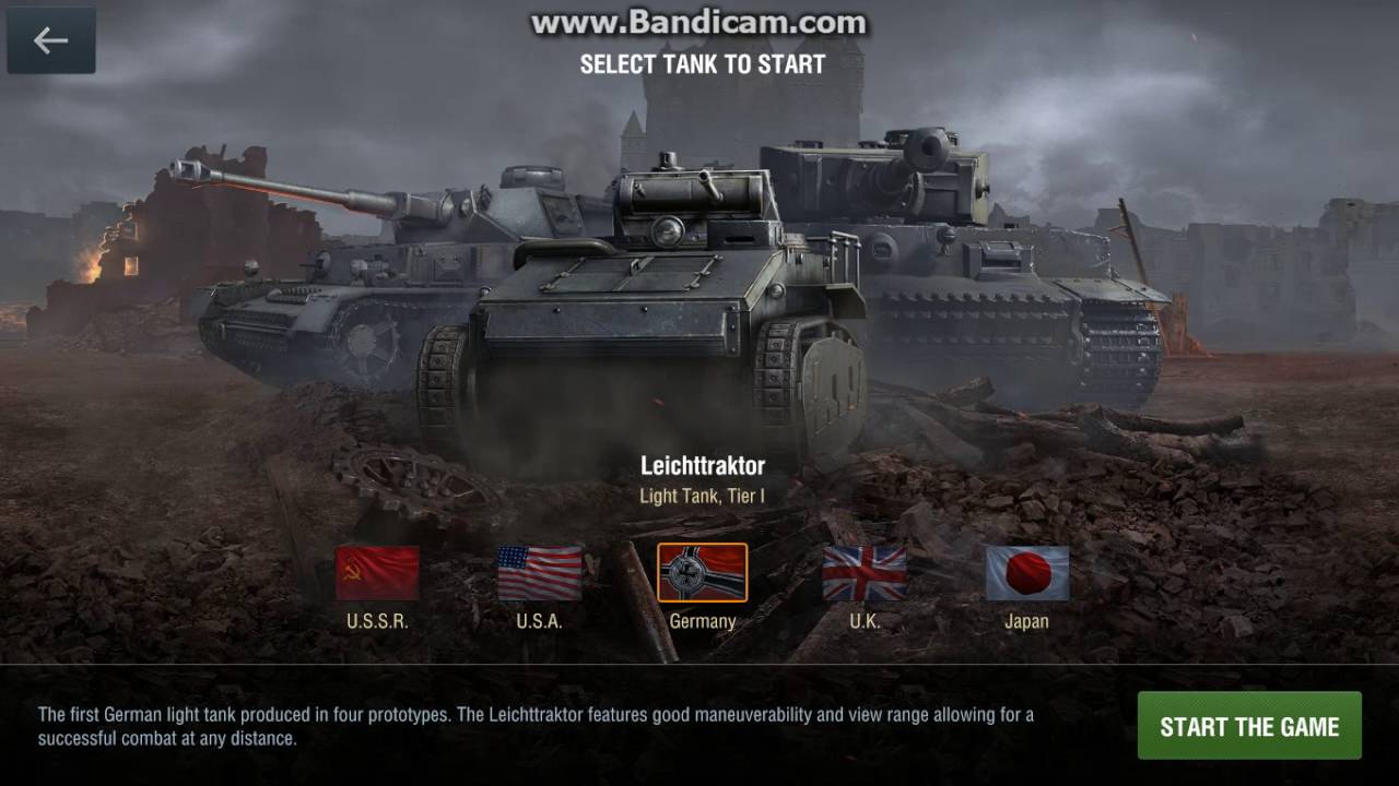 WOT Blitz - tutorial Gameplay