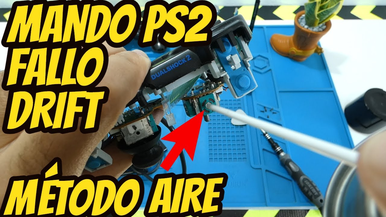 Mando Ps2 Fallo Drift (Joystick Mal) // Solucionado Nuevo Método Aire 2023