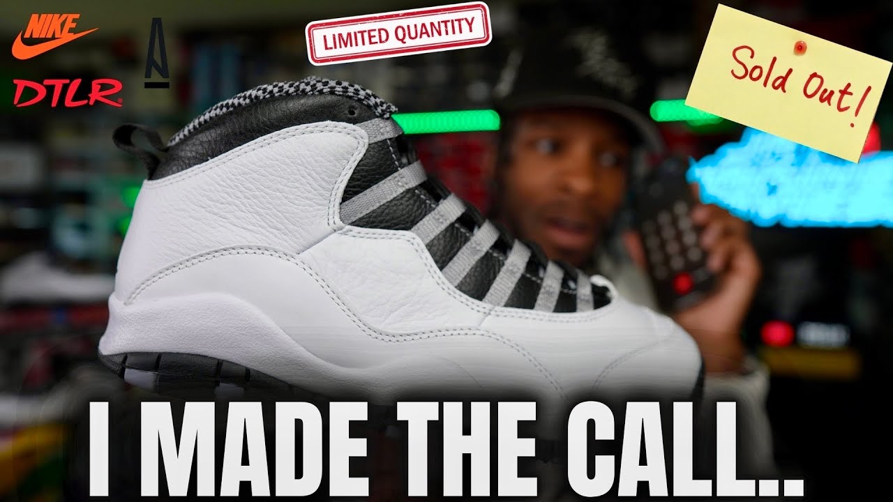 THEY’RE ACTING STRANGE WITH THESE! HERE'S WHAT STORES ARE SAYING ABOUT THE JORDAN 10 STEEL!!