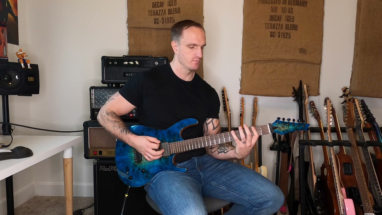 BareKnuckle Pickups PolyMath demo + TAB