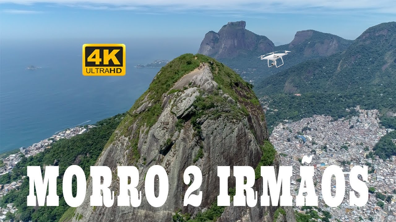 Morro Dois Irmãos - Drone