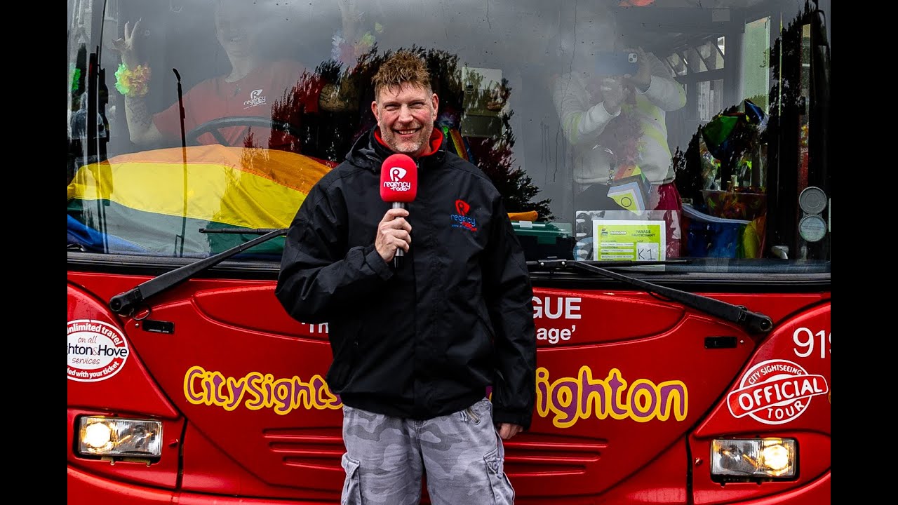 Regency Radio with Brighton and Hove Buses Pride 2023 Produce 176