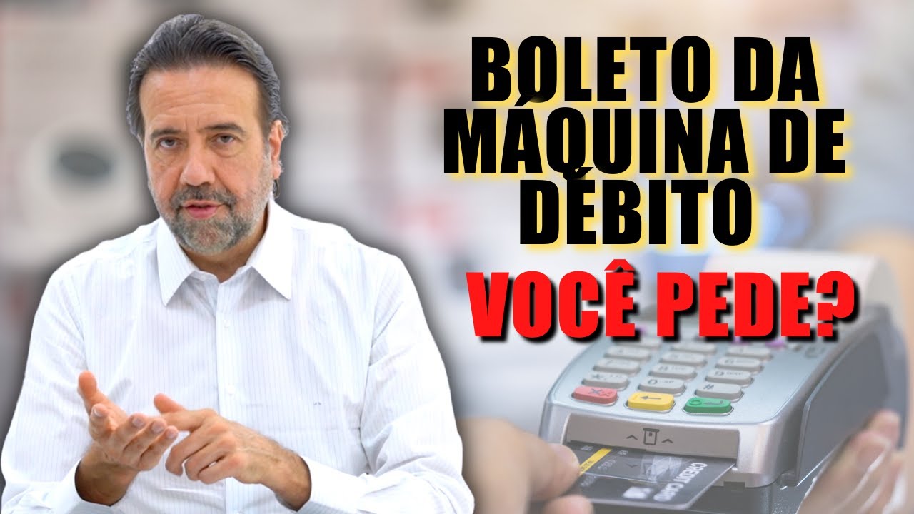 VOCÊ PEDE O BOLETO DA MÁQUININHA DE DÉBITO? | NÃO CAIA NA ROUBADA