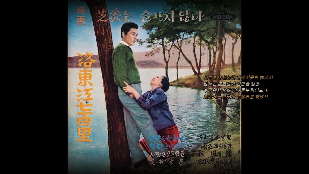 화류백서 1963 황금심