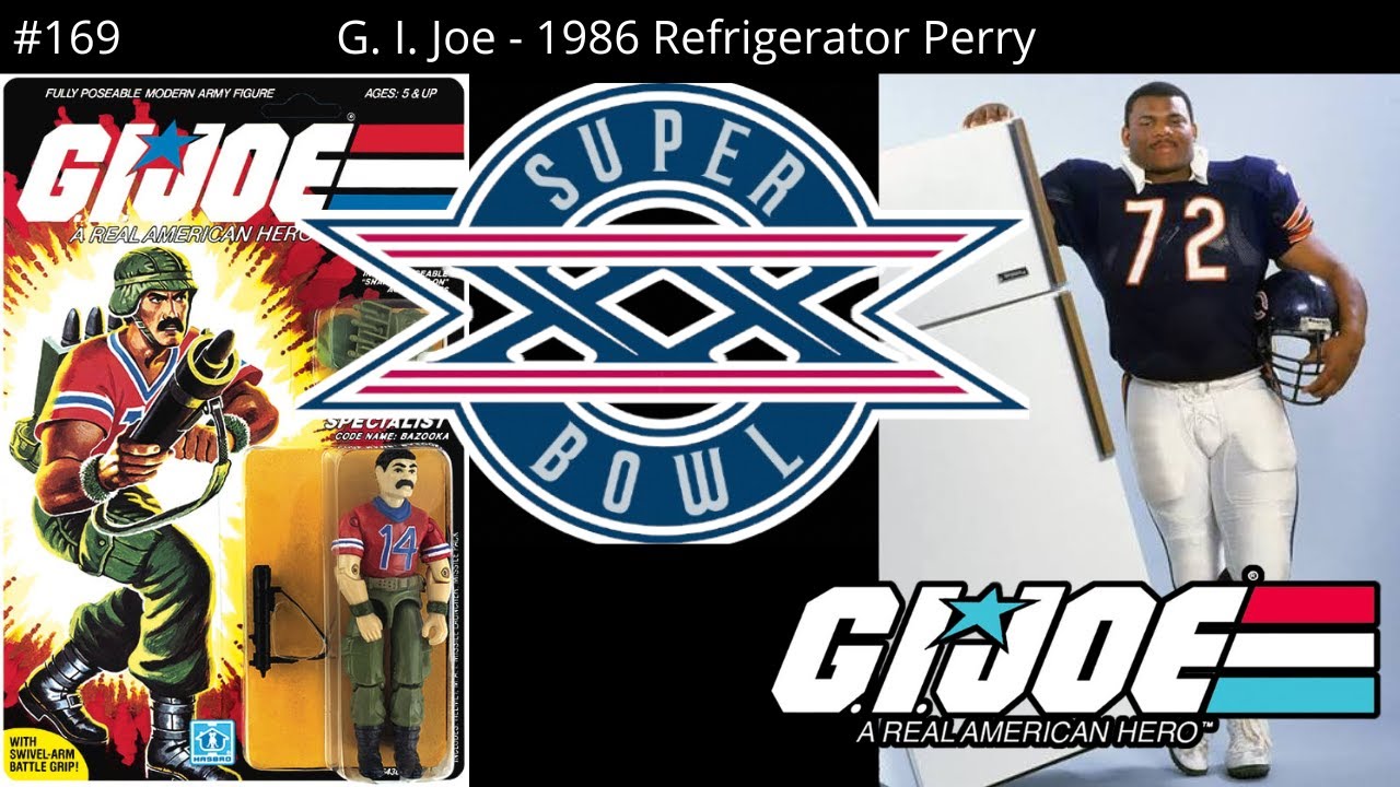 G. I. Joe - 1986 Refrigerator Perry Review