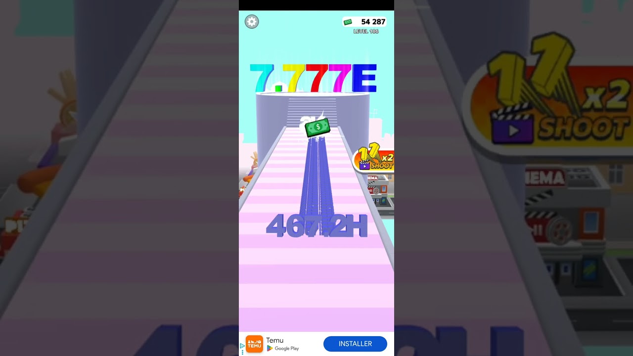 Un peu de Number merge run 0️⃣#number merge run