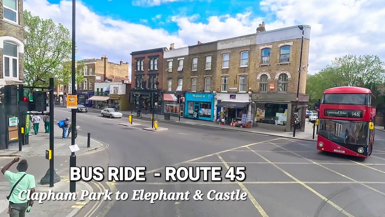 Discovering London's Route 45 | A Double-Decker Bus Adventure