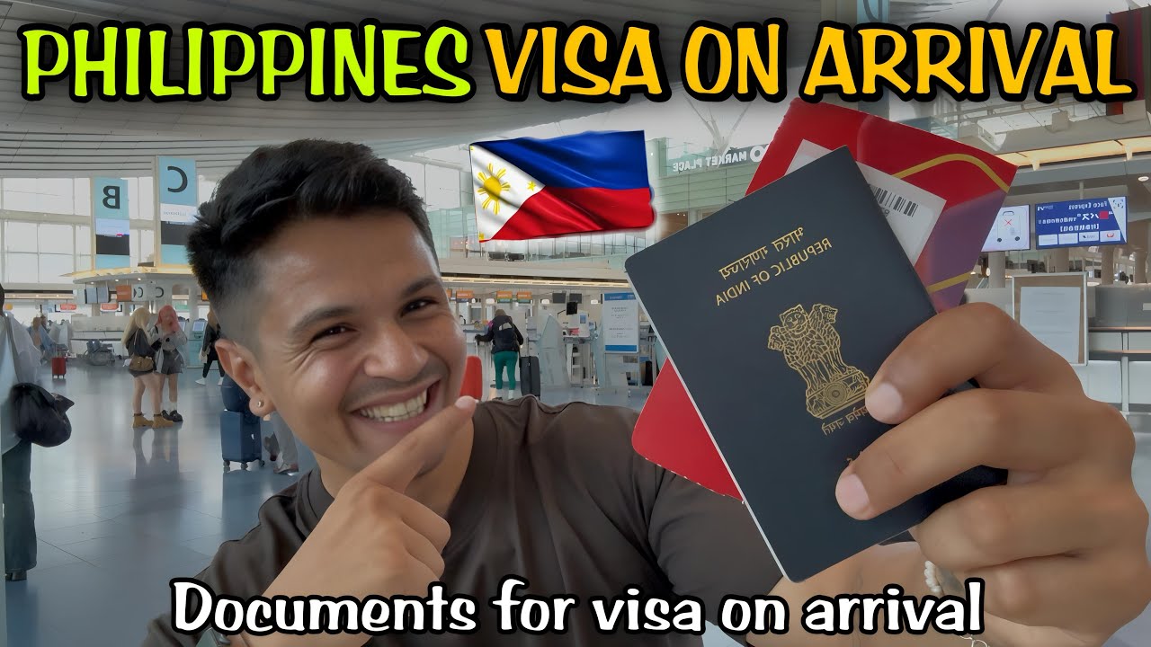 INDIA TO PHILIPPINES | Documents for VISA ON ARRIVAL