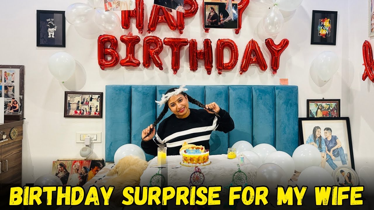 Birthday Surprise For My Wife | @YashalsVlogs