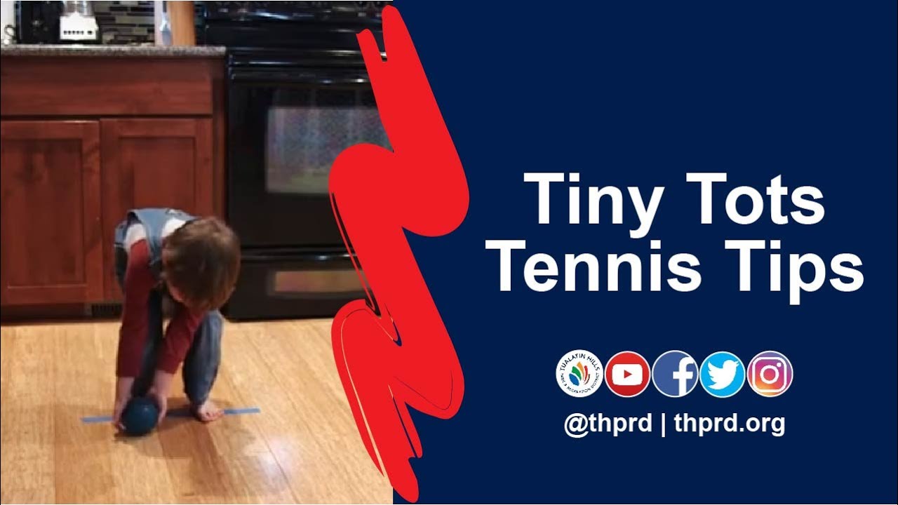 THPRD Tennis tip Thursday Tiny Tots catching