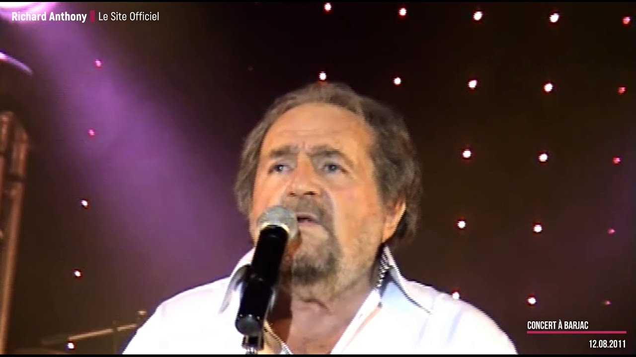 Richard Anthony - La barrière des générations (Live Inédit - 2011)