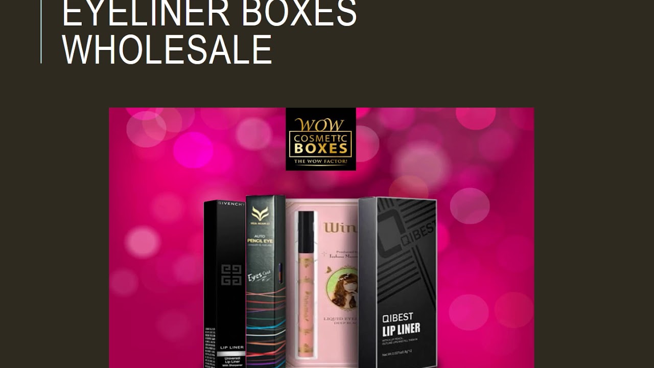 Eyeliner Boxes | Custom Printed Eyeliner Packaging Wholesale