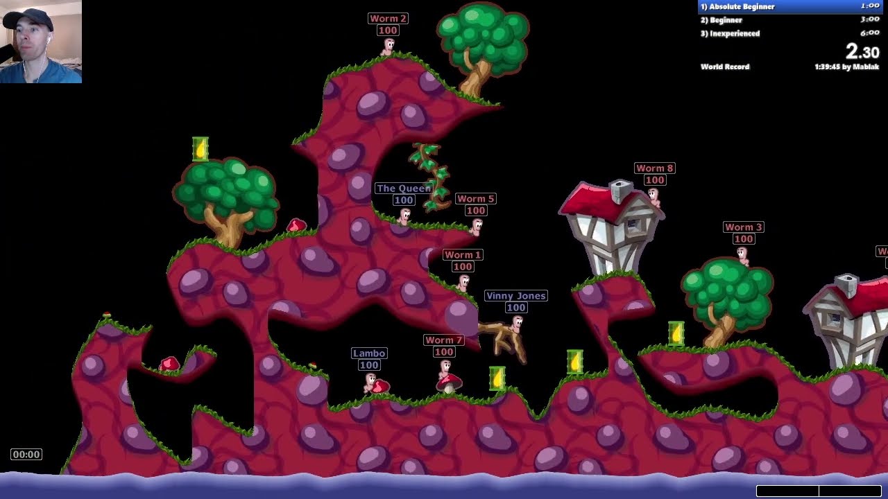 Worms Armageddon - Deathmatch Speedruns (4/25/26 stream)