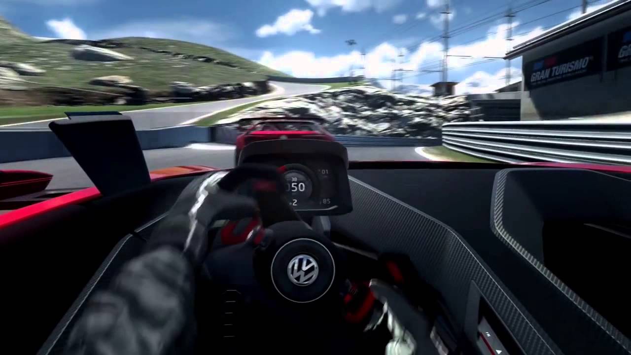 Volkswagen GTI Roadster Vision Gran Turismo: Inside Movie