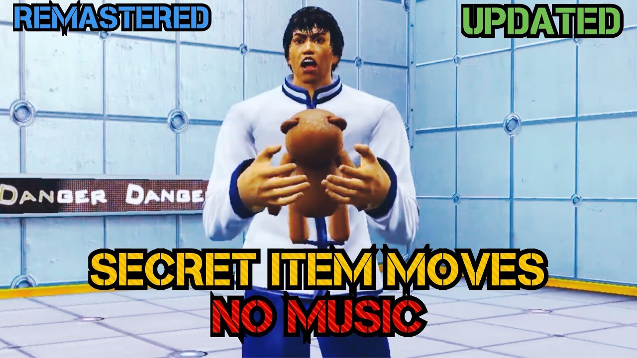 Tekken Tag Tournament 2 - Secret Unique Character Item Moves (Updated) (Remastered) (4k) (No Music)