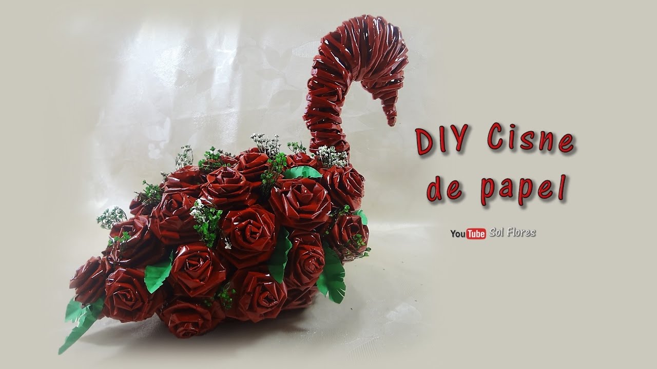 DIY Cisne de papel – DIY Paper swan