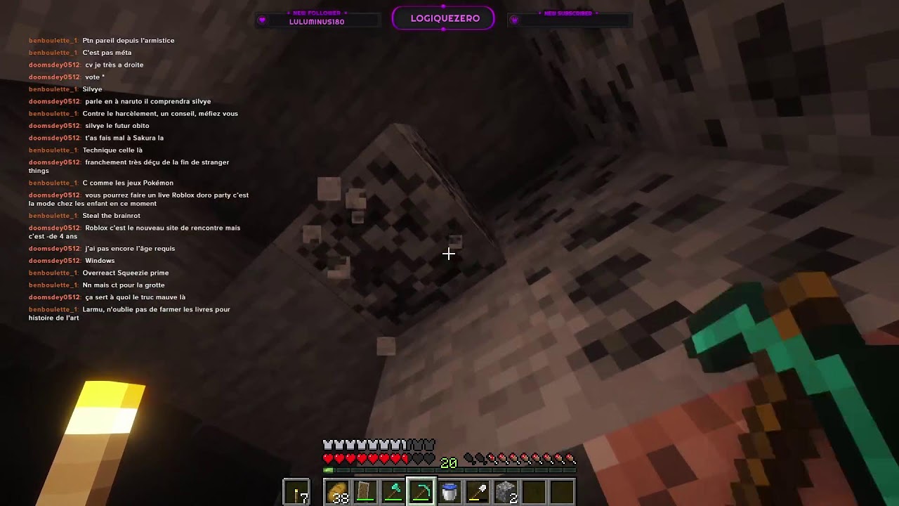 Live Minecraft (mais c'est le bordel) Partie 2