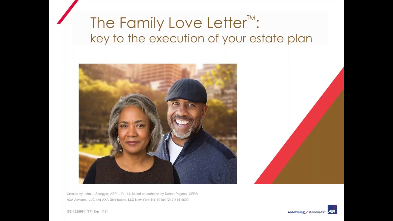 Financial Friday – Family Love Letter