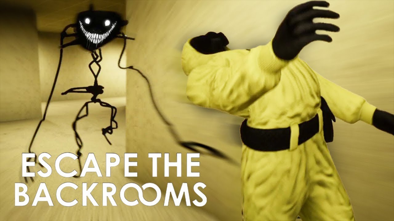 【Escape the backrooms】アプデで新ステージが追加されたみたい！にゅるなおぬまい棒で遊びます！　7/18