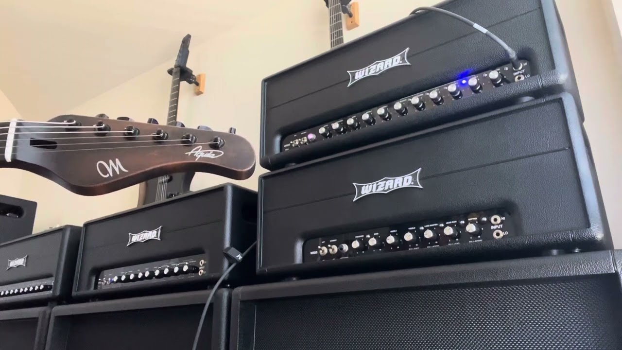 Wizard Amplification Hell Razor 100w EL34 Mayones Aquila Baritone
