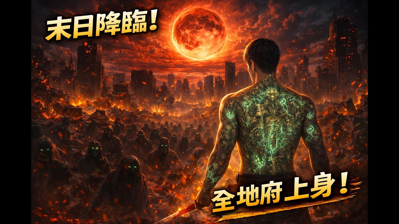 【完整版】✅️如果知道明天就是末日，你會紋什麼？重生狂人把整座地府紋上身，強勢重塑九州大局！#短劇