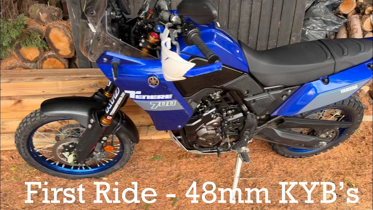 Tenere 700 &mdash; максимальная модернизация передней подвески