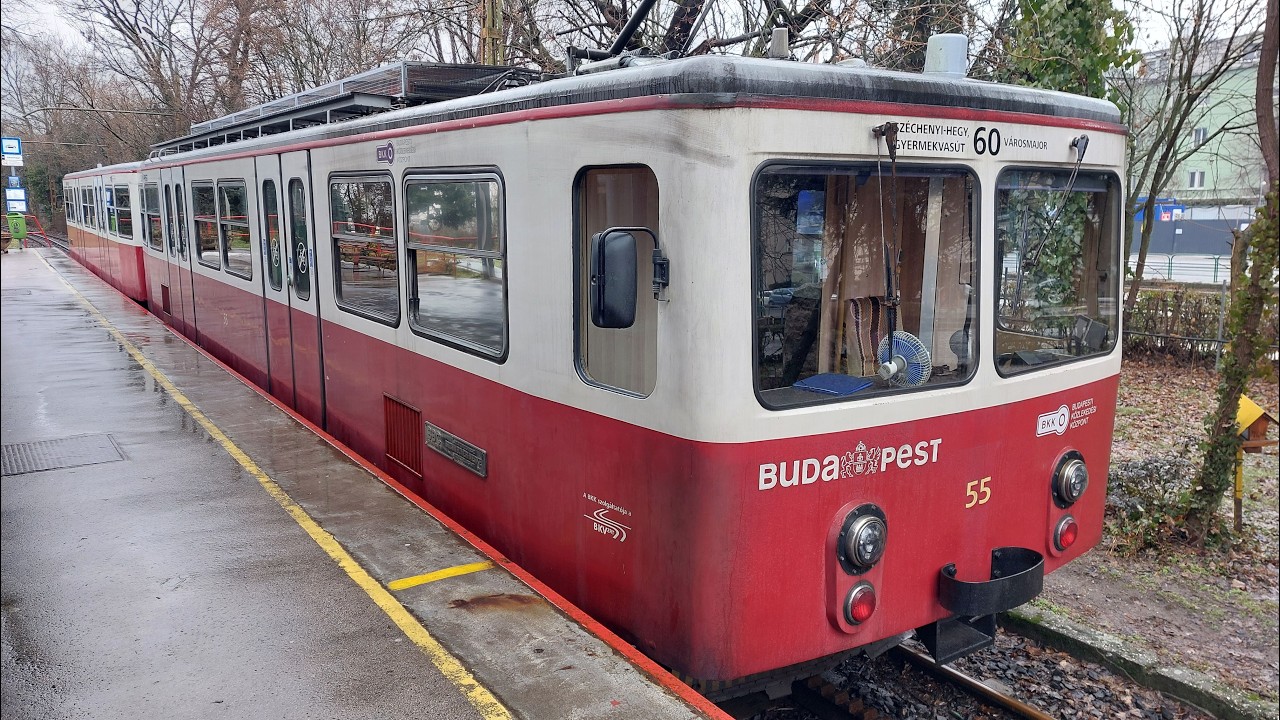 Kolej zębata w Budapeszcie 2026 Budapesti Fogaskerekű Vasút