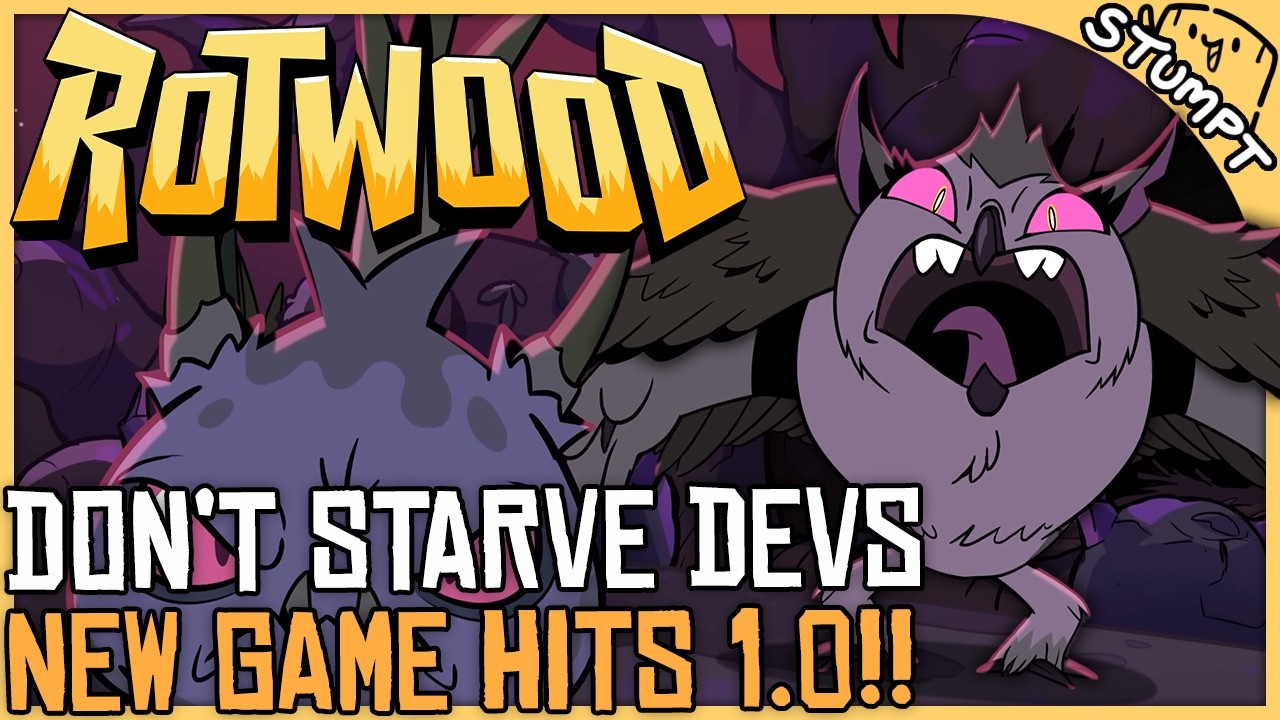 Don't Starve Devs New Game Hits 1.0!! - Rotwood (4-Player Gameplay)